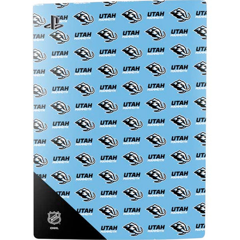NHL Utah Mammoth Logo Pattern PS5 Digital Edition Console Skin